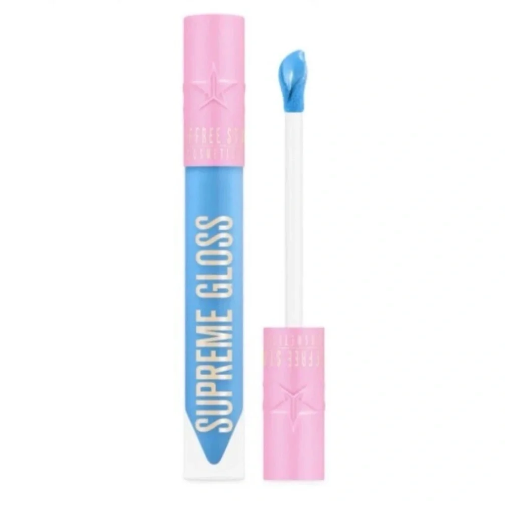 Jeffree Star Supreme Gloss Blue Balls Lip Gloss Full Pigment BNIB